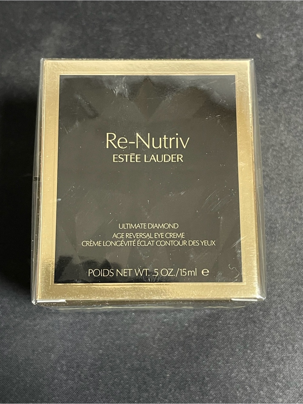 Estée Lauder Re-Nutriv Ultimate Diamond Age Reversal Eye Crème New in Sealed Box